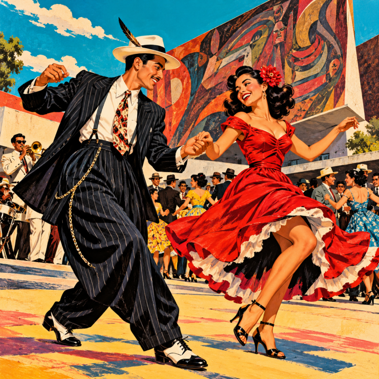 Baile en el Polyforum Siqueiros