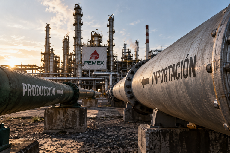 Cayó la producción de petróleo en PEMEX 2do Trimestre 2026