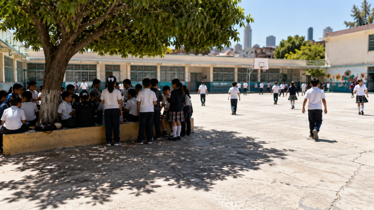 El Derecho a la sombra en las escuelas