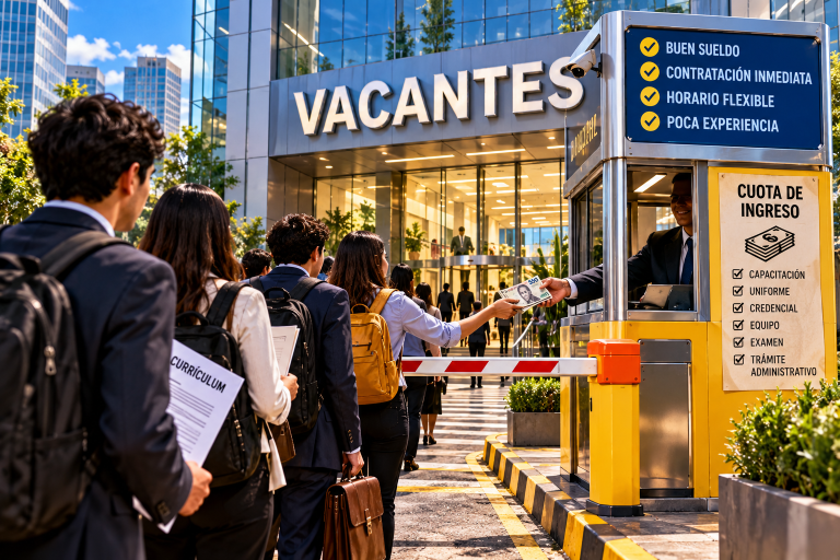 El fraude de la oferta laboral