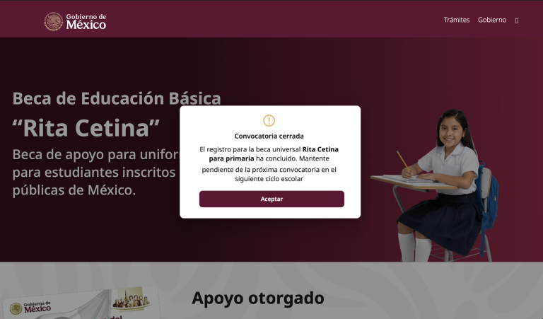 Beca Rita Cetina.  La Cabeza De Ratón