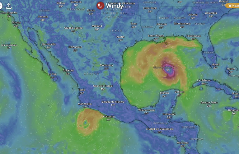 Ciclones en México 9 de septiembre