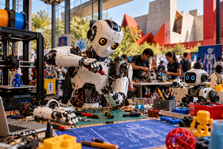 El Robot que se construyer a si mismo - La Cabeza De Ratón