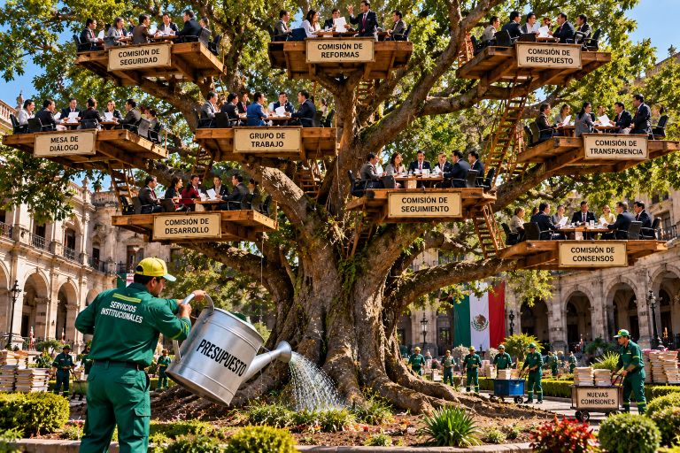 El arbol de la Comisión de comisiones - La Cabeza De Ratón