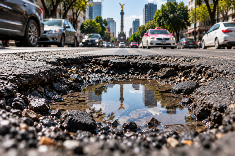 El bache con folio ---- La Cabeza De Ratón