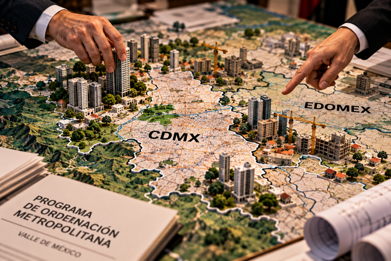 El mapa territorial de la CDMX ---- La Cabeza De Ratón