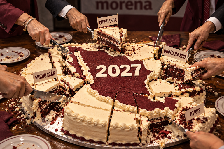 El pleito por el pastel de Morena ---- La Cabeza De Ratón