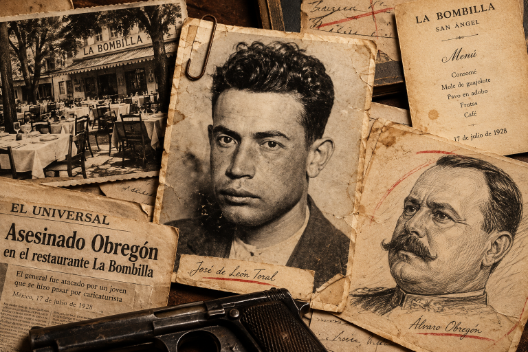José León Toral.  La Cabeza De Ratón