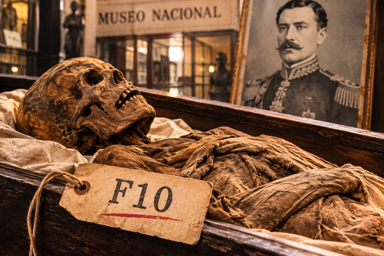 La Momia de Juan Olvera. ---- La Cabeza De Ratón