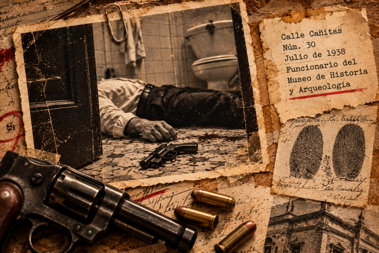 La calle Cañitas y la pistola que se disparó sola. ---- La Cabeza De Ratón