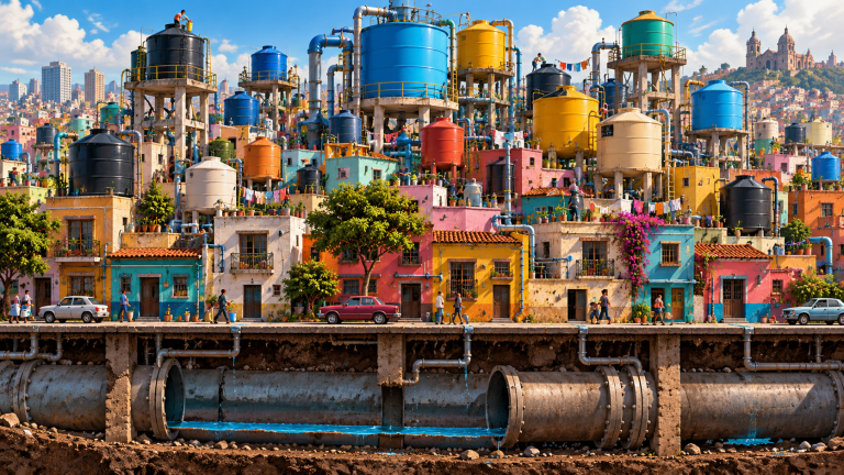 La ciudad de los tinacos