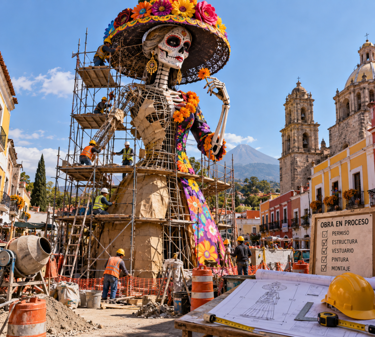 Las catrinas de Atlixco