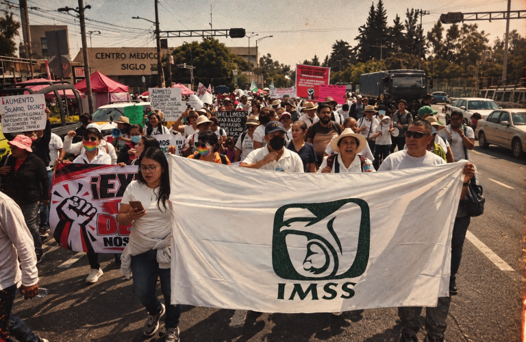 Protestas del IMSS