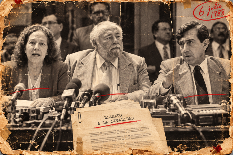 Rosario, Cuauh y Clouthier