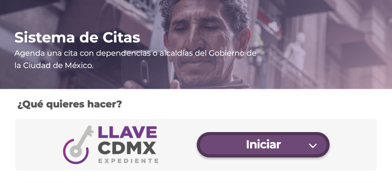 Sistema de Citas Gobierno CDMX